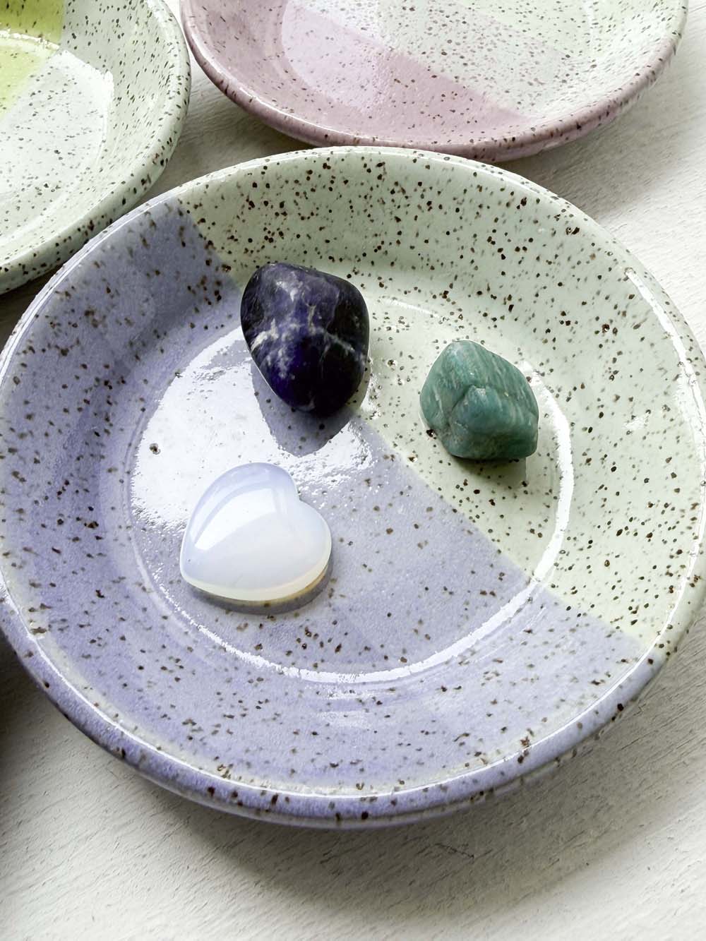 Brighter Days Stoneware Trinket Tray
