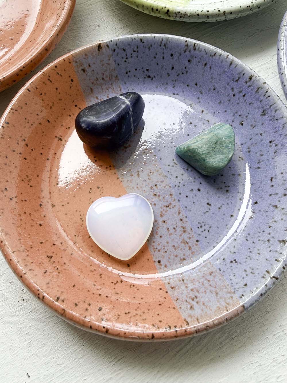 Brighter Days Stoneware Trinket Tray