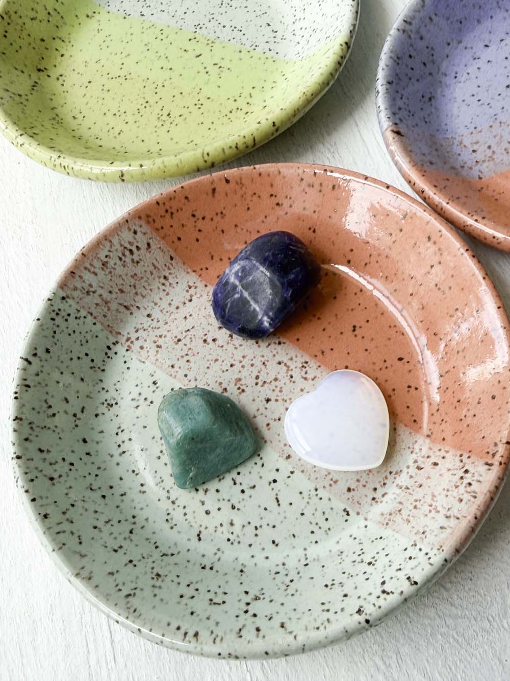 Brighter Days Stoneware Trinket Tray