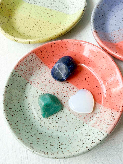 Brighter Days Stoneware Trinket Tray