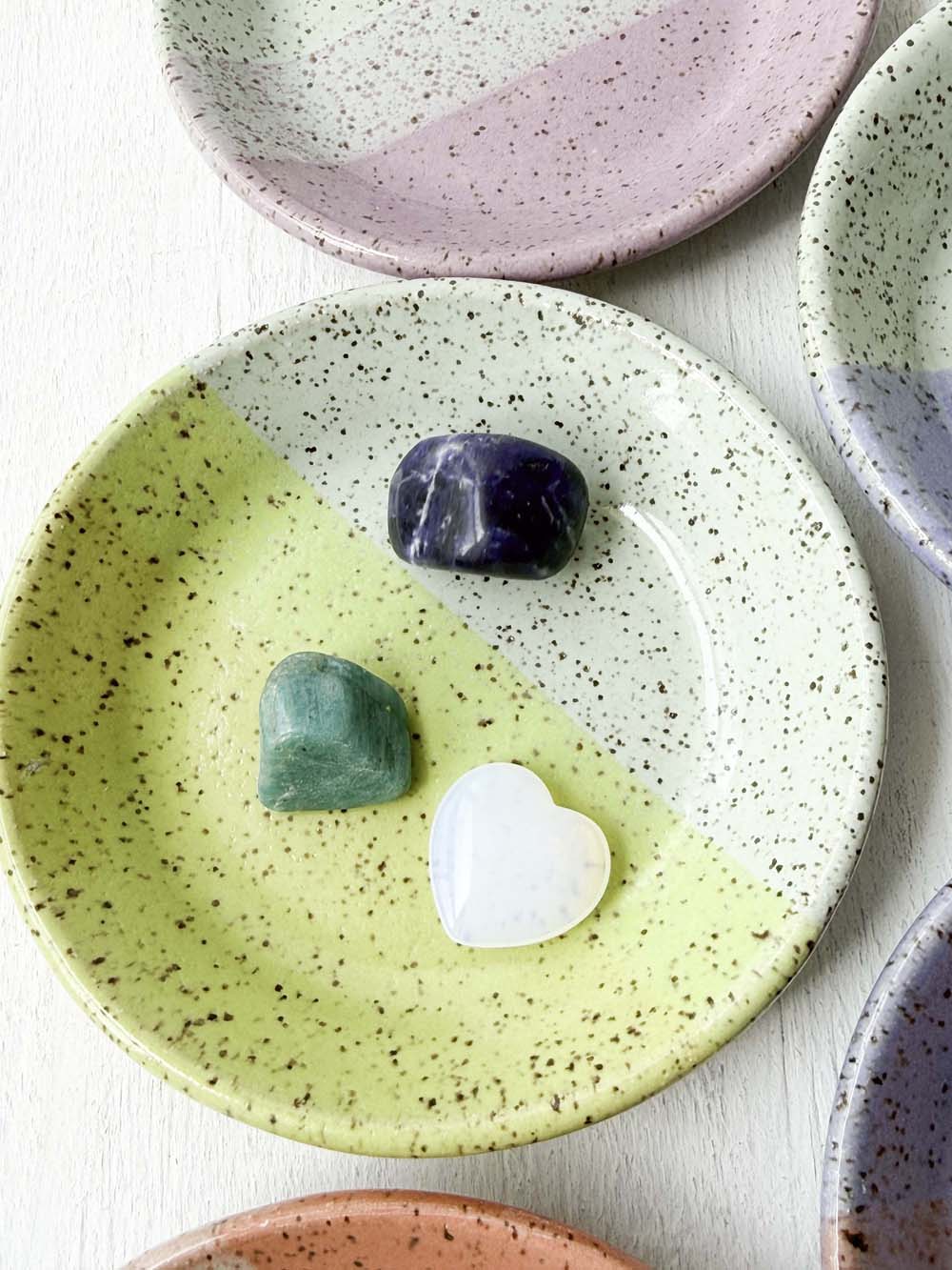 Brighter Days Stoneware Trinket Tray