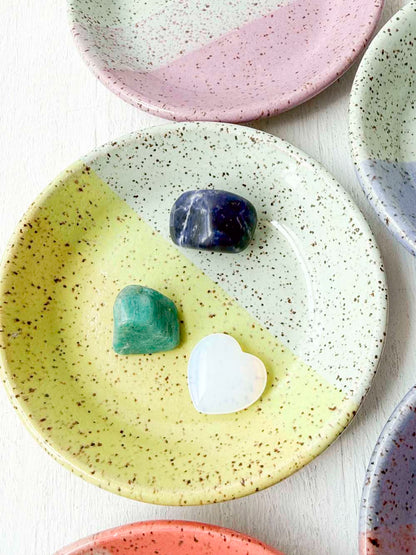 Brighter Days Stoneware Trinket Tray
