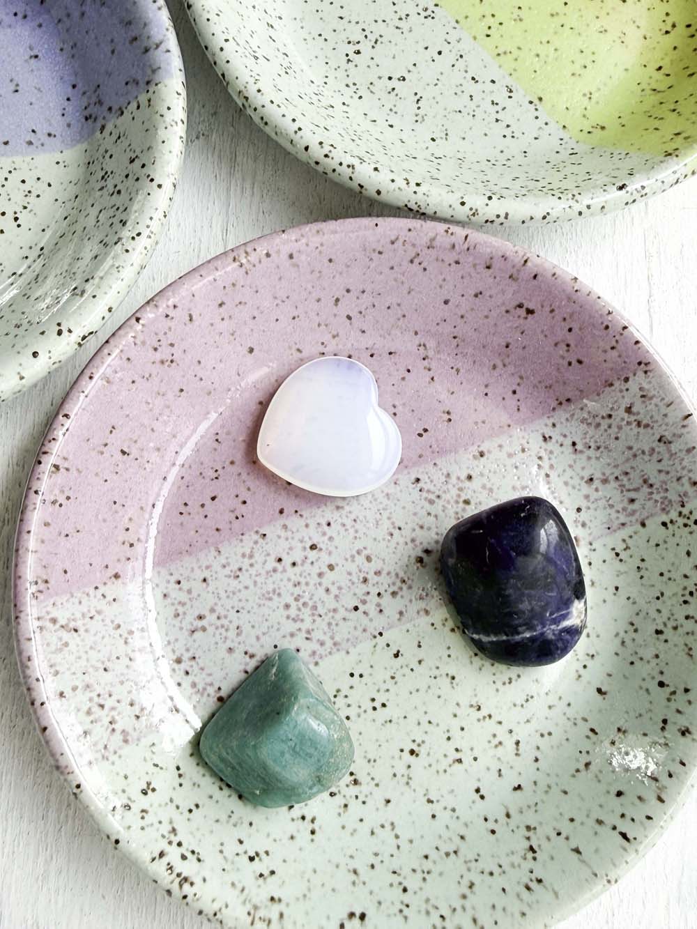 Brighter Days Stoneware Trinket Tray