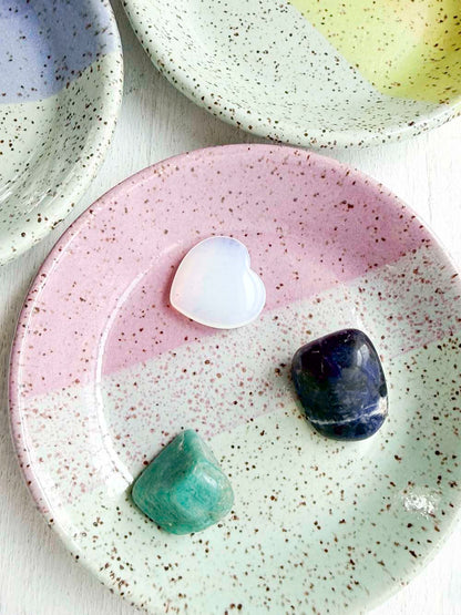 Brighter Days Stoneware Trinket Tray