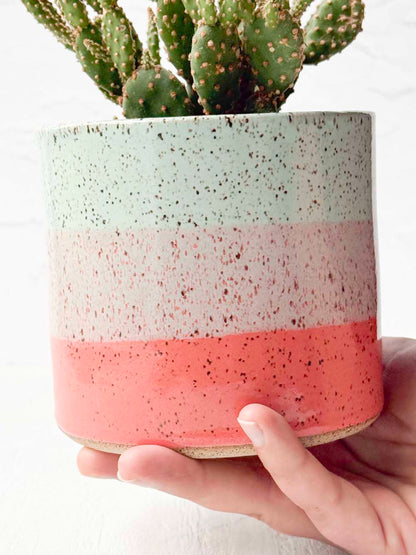Brighter Days Stoneware Planter