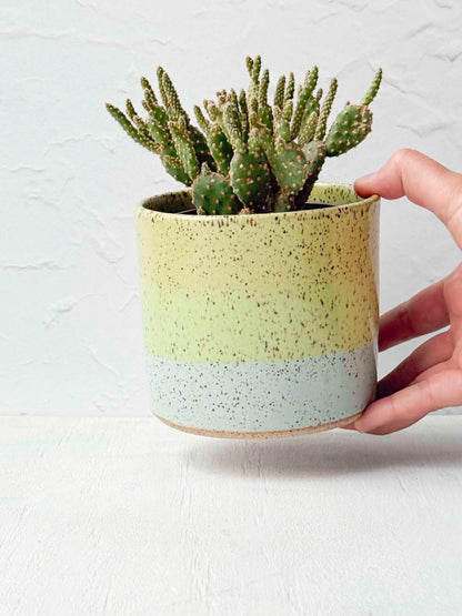 Brighter Days Stoneware Planter