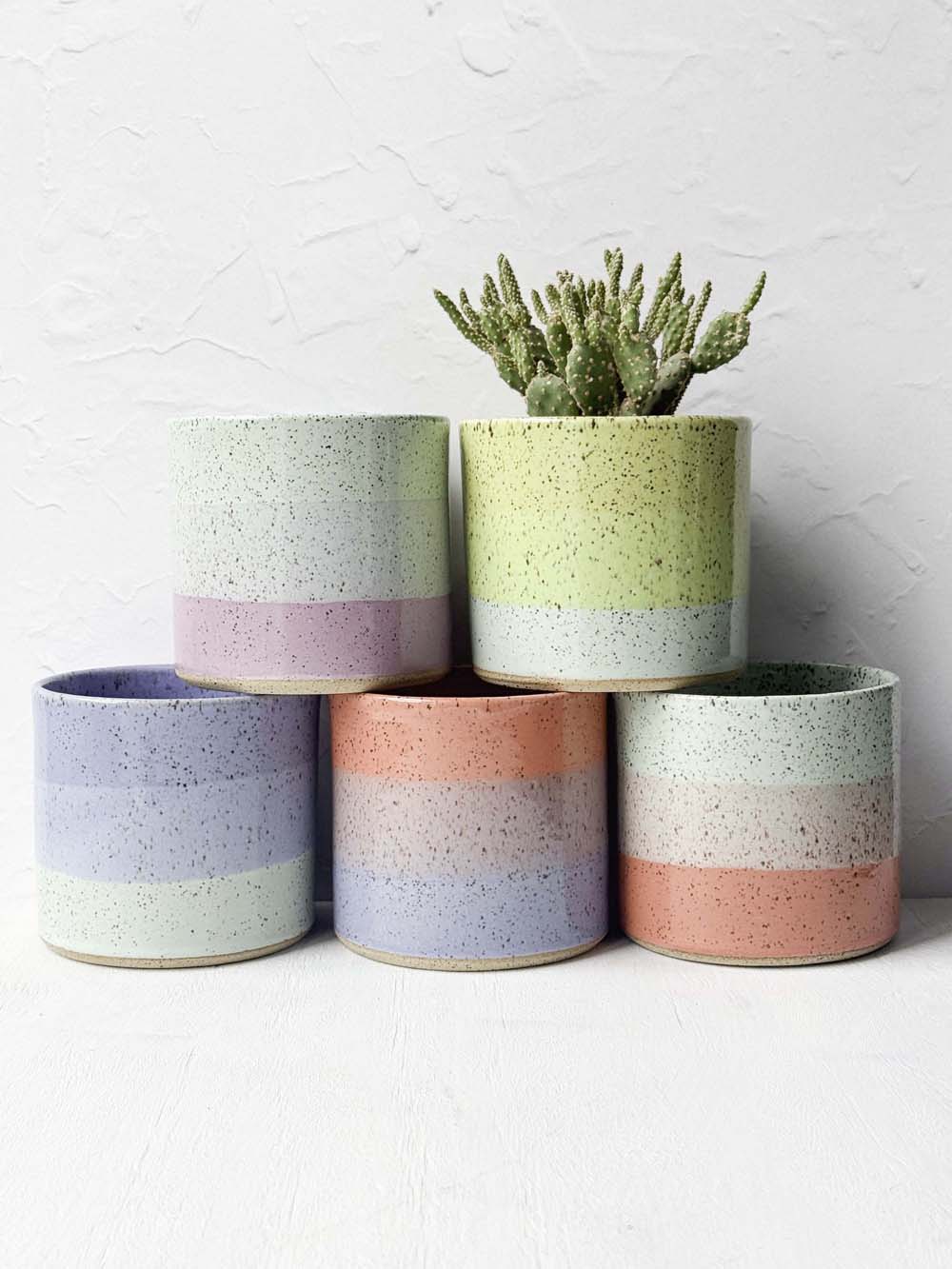 Brighter Days Stoneware Planter
