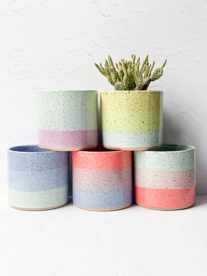 Brighter Days Stoneware Planter