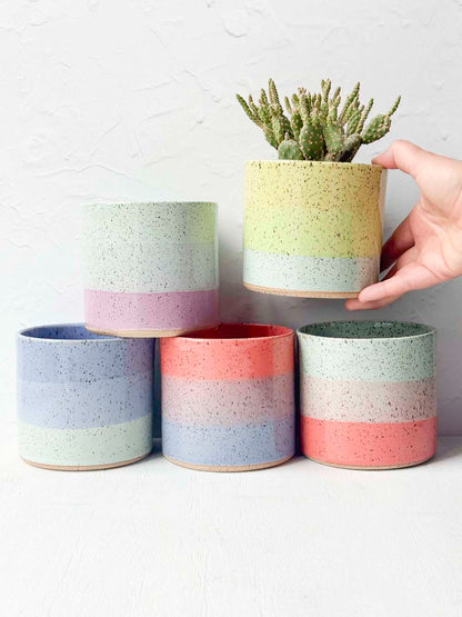 Brighter Days Stoneware Planter