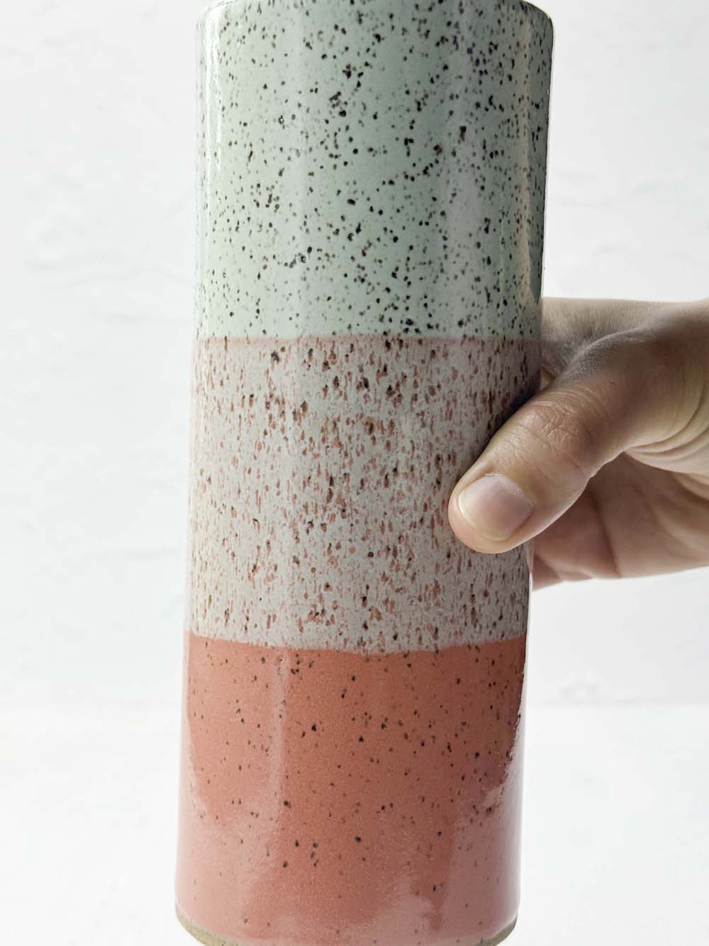 Brighter Days Stoneware Bouquet Vase