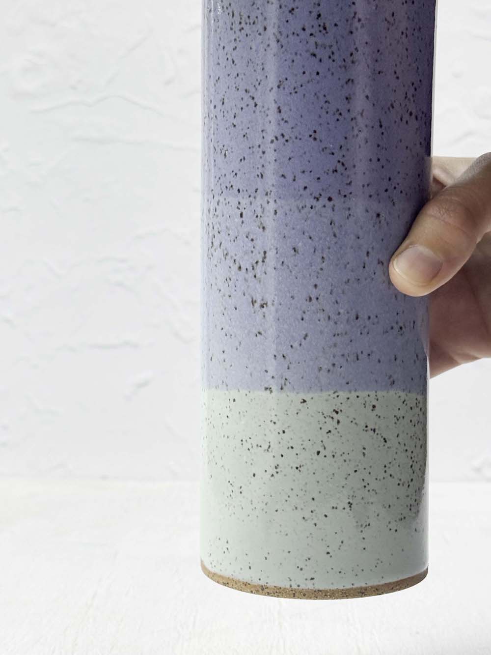 Brighter Days Stoneware Bouquet Vase