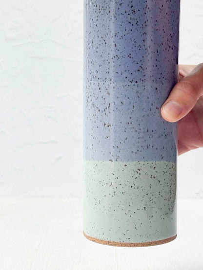 Brighter Days Stoneware Bouquet Vase