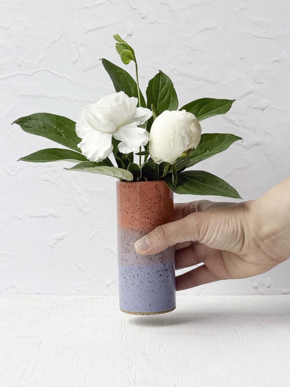 Brighter Days Stoneware Bud Vase