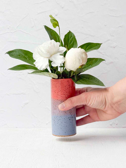 Brighter Days Stoneware Bud Vase