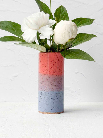 Brighter Days Stoneware Bud Vase