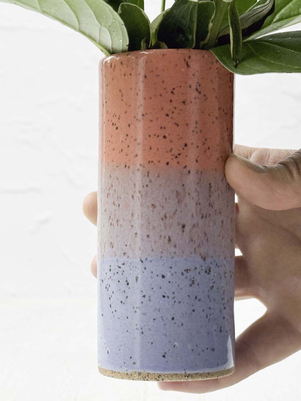 Brighter Days Stoneware Bud Vase