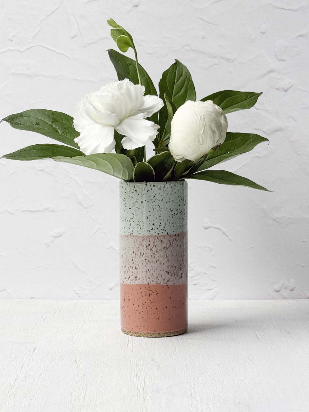 Brighter Days Stoneware Bud Vase