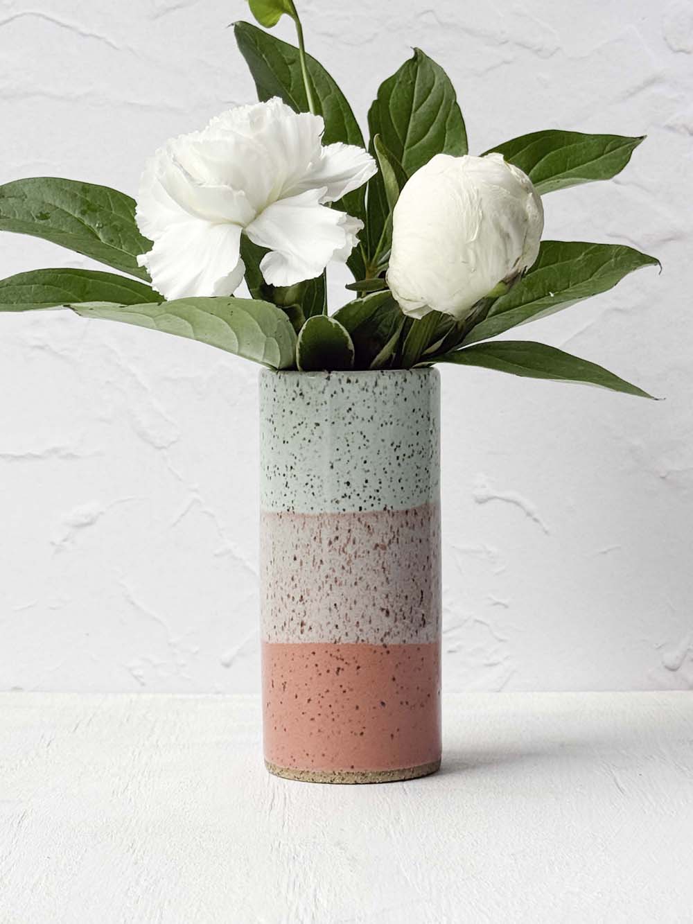 Brighter Days Stoneware Bud Vase