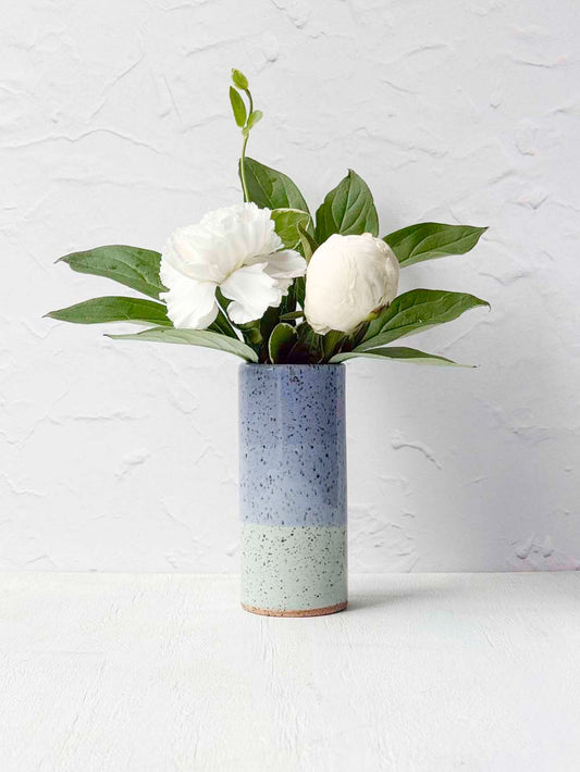 Brighter Days Stoneware Bud Vase