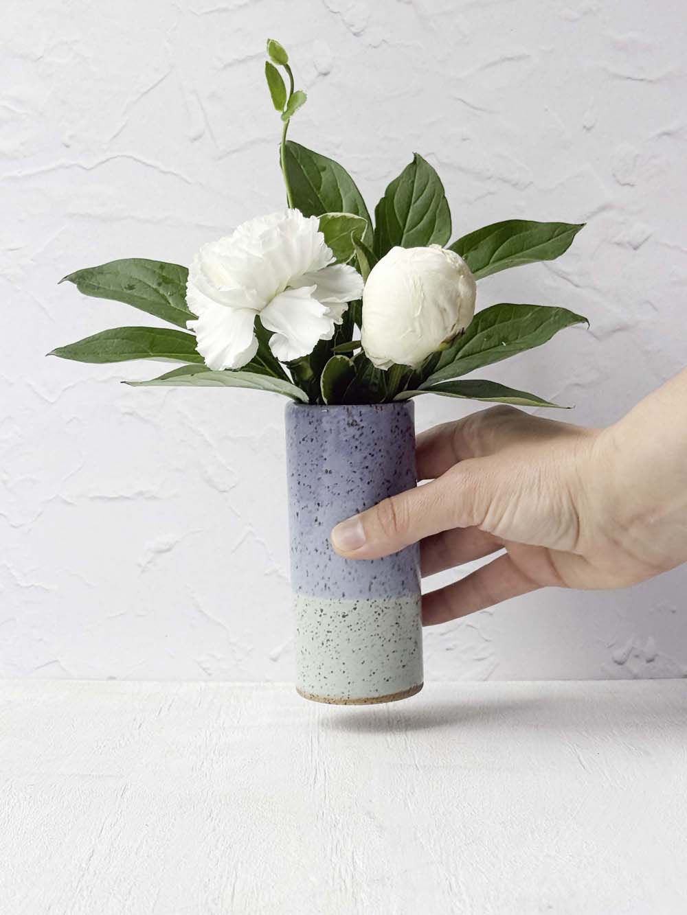 Brighter Days Stoneware Bud Vase