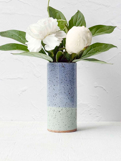 Brighter Days Stoneware Bud Vase