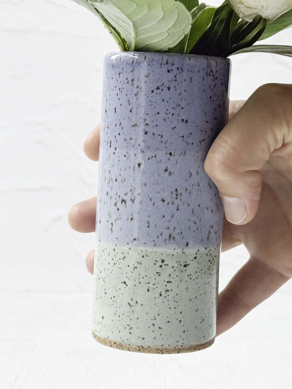 Brighter Days Stoneware Bud Vase