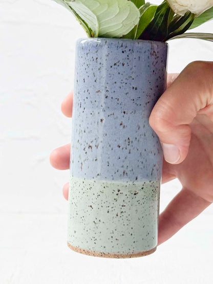 Brighter Days Stoneware Bud Vase