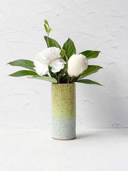 Brighter Days Stoneware Bud Vase