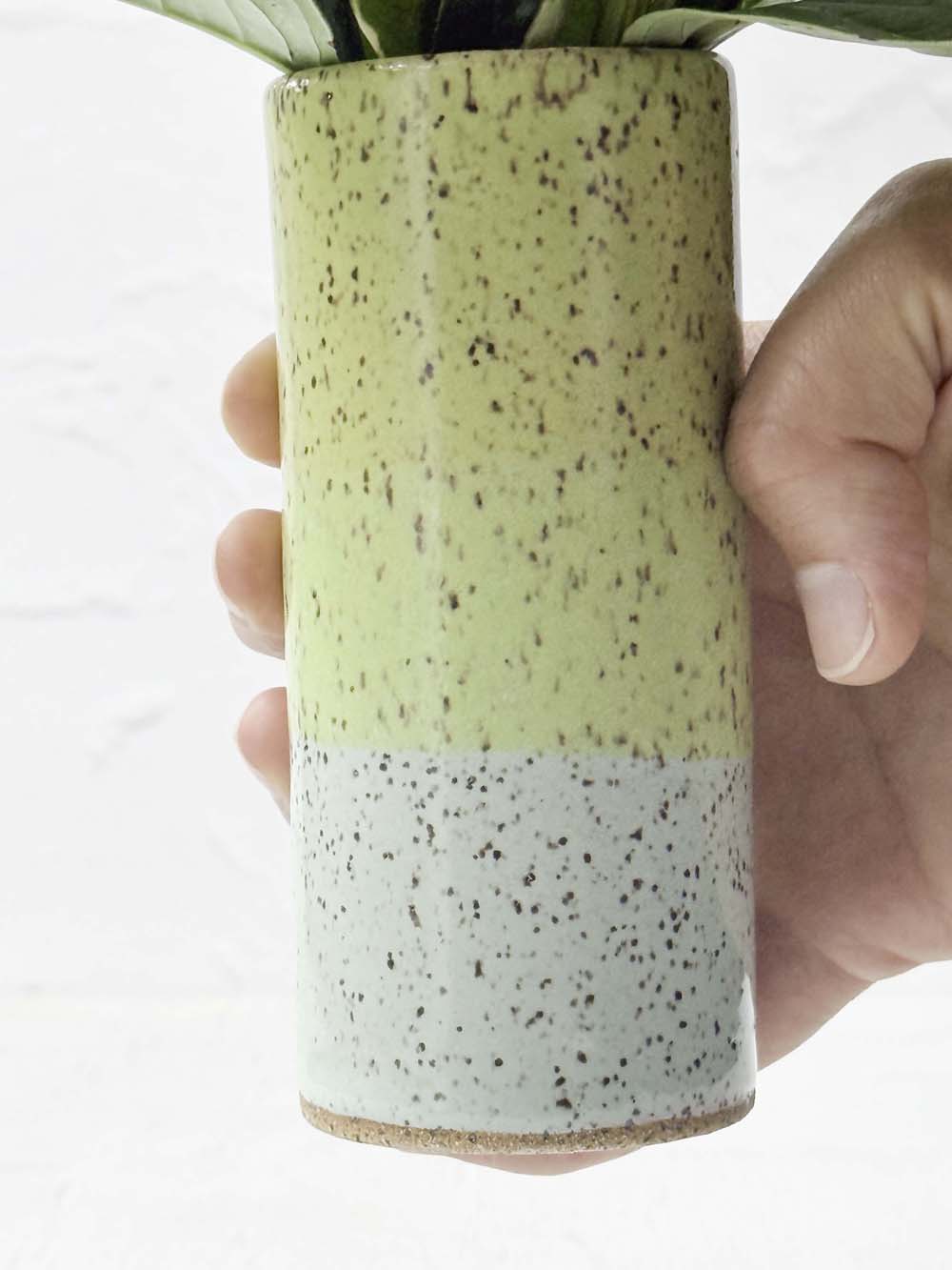 Brighter Days Stoneware Bud Vase