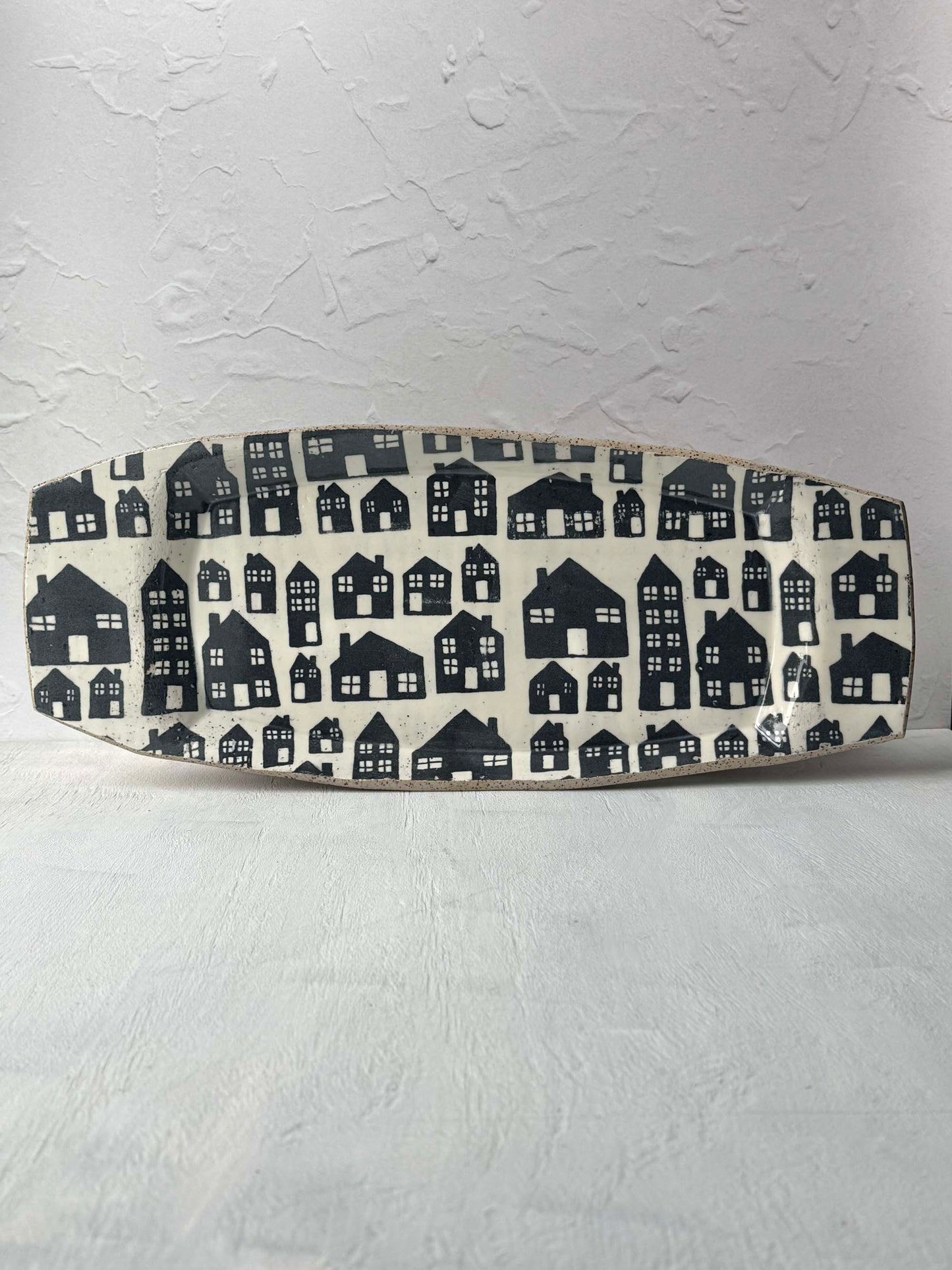 Black and White House Tray