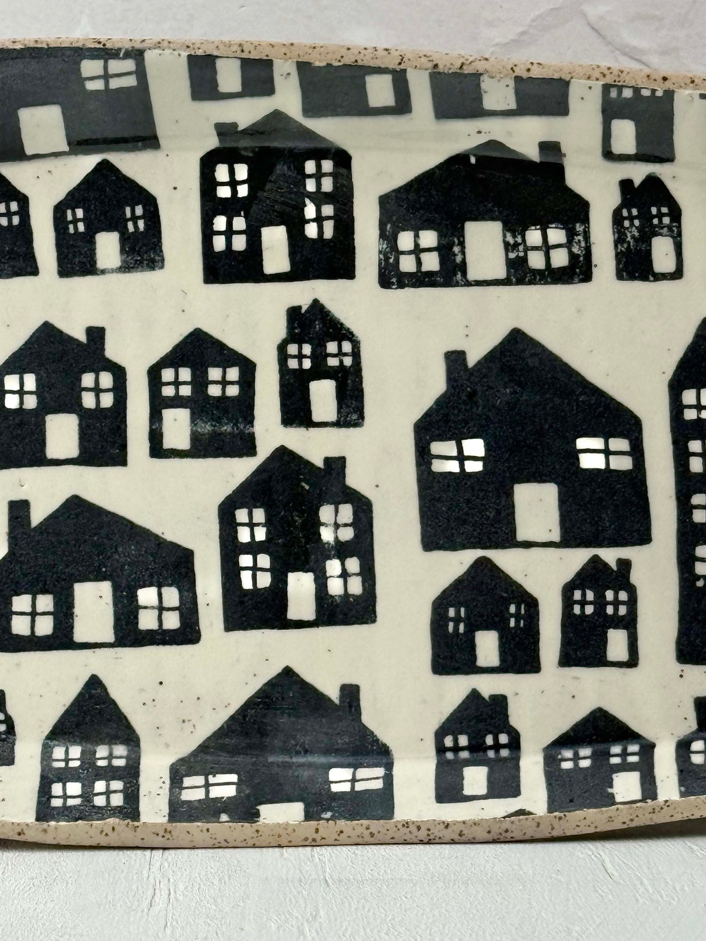 Black and White House Tray