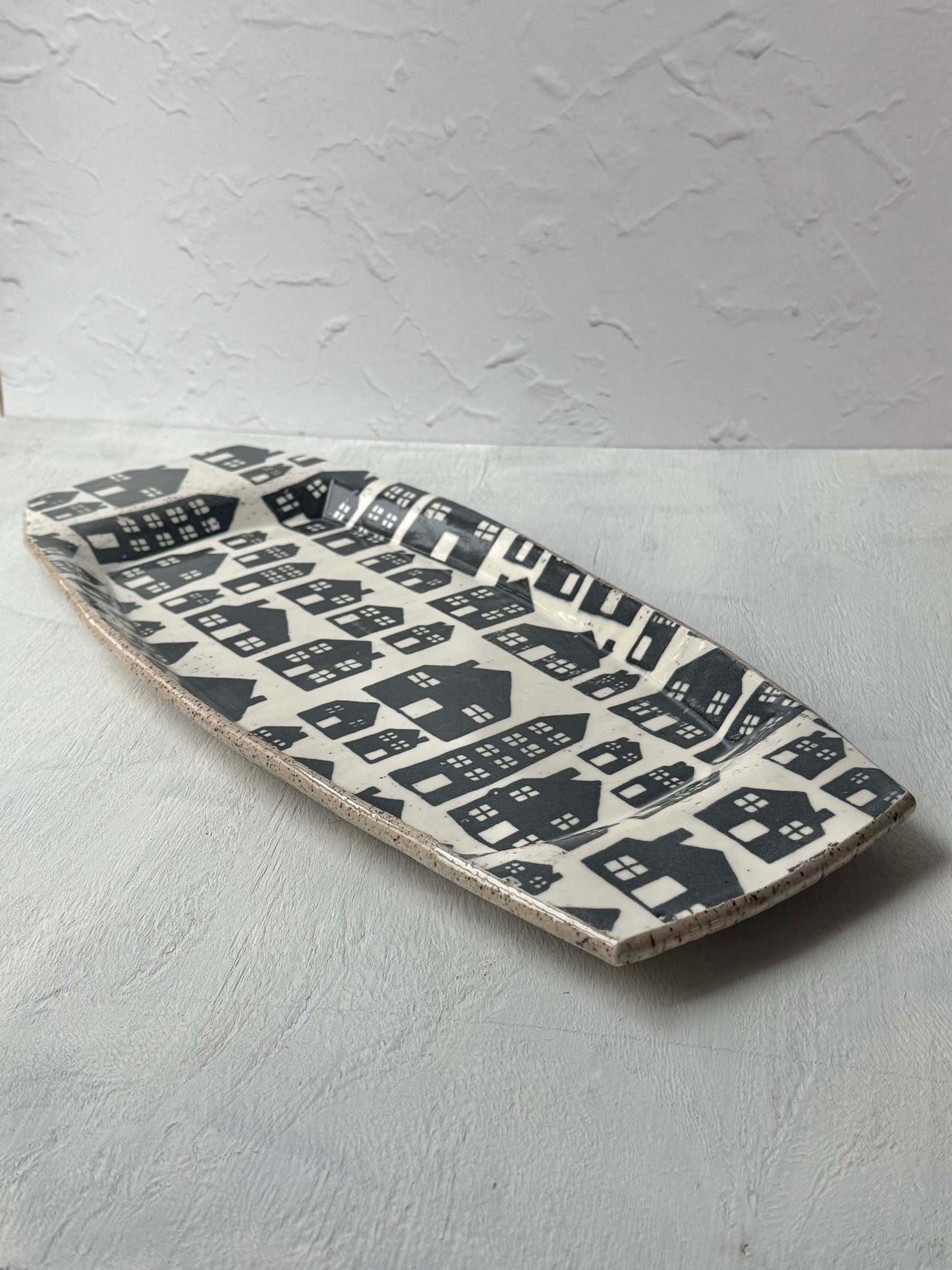 Black and White House Tray
