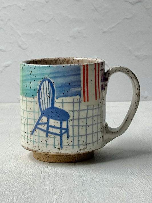 Two Blue Chairs Mug