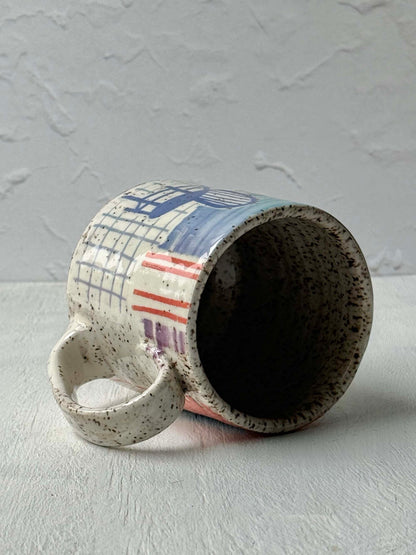 Two Blue Chairs Mug