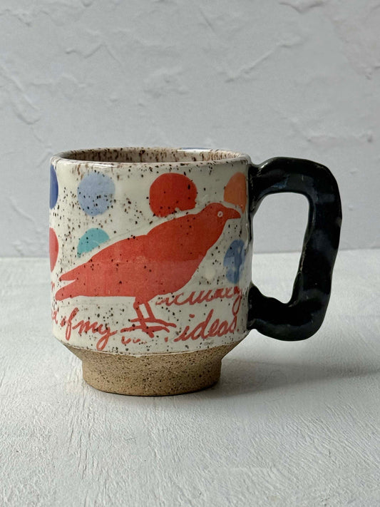 Red Bird Mug