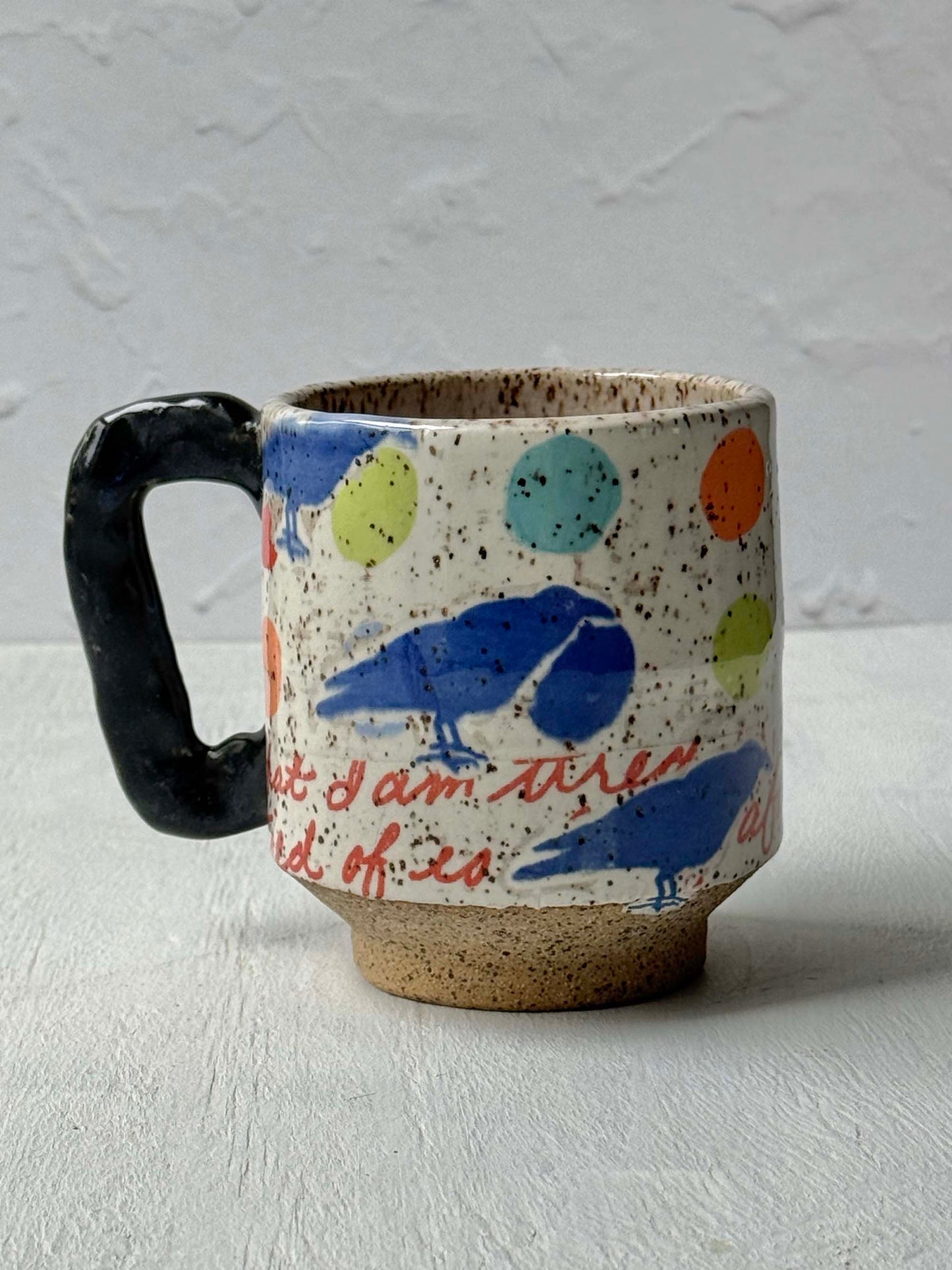 Red Bird Mug