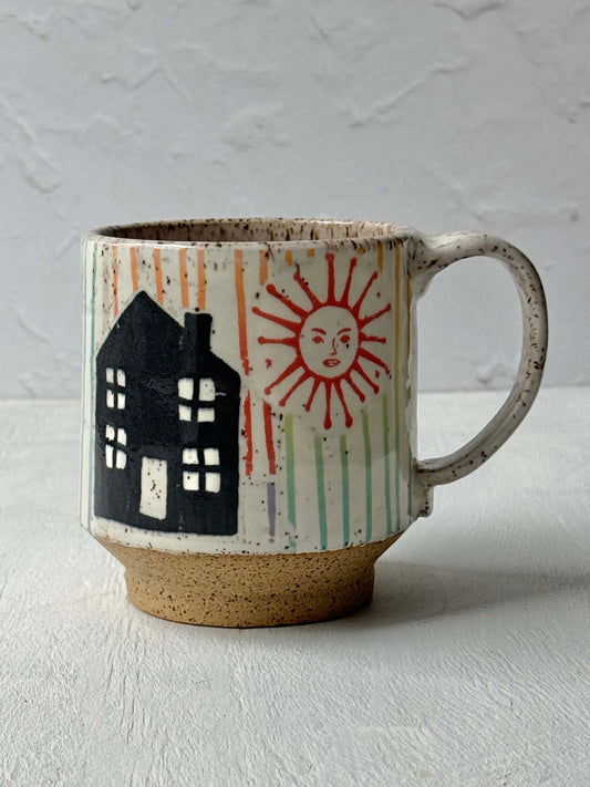 We Share the Same Sun and Moon Mug