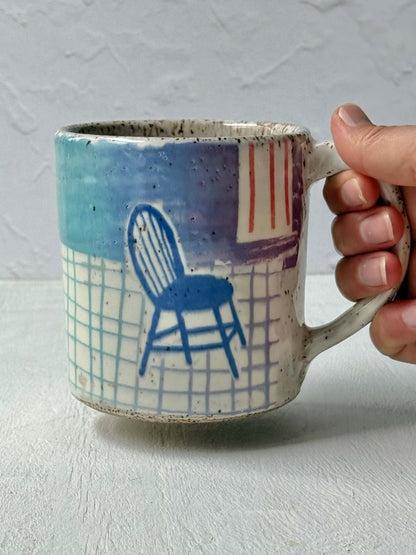 Blue Chair Mug