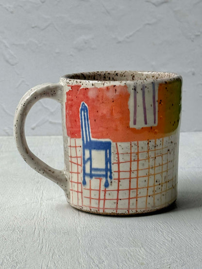 Blue Chair Mug