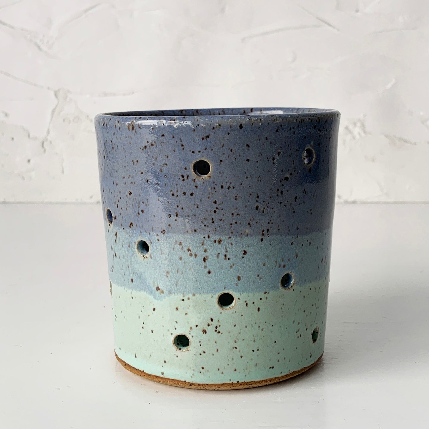 Brighter Days Stoneware Candle Holders - Available in Assorted Colors