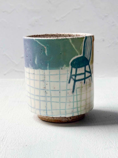 Green Chair Cup