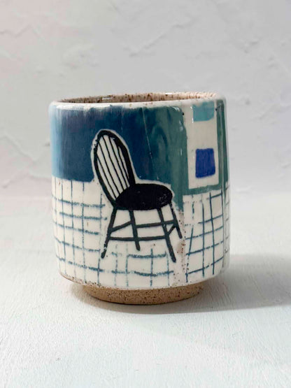 Black Chair Cup
