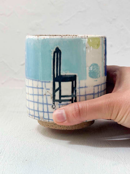 Black Chair Cup