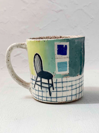 Black Chair Mug