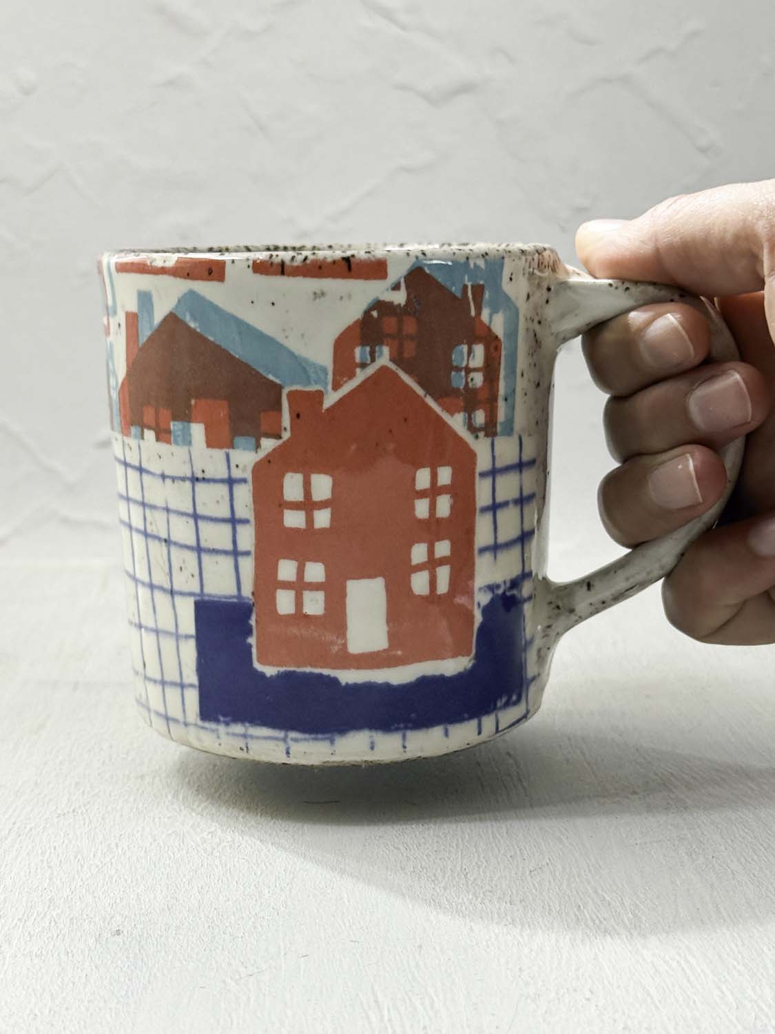 3-D Houses Mug