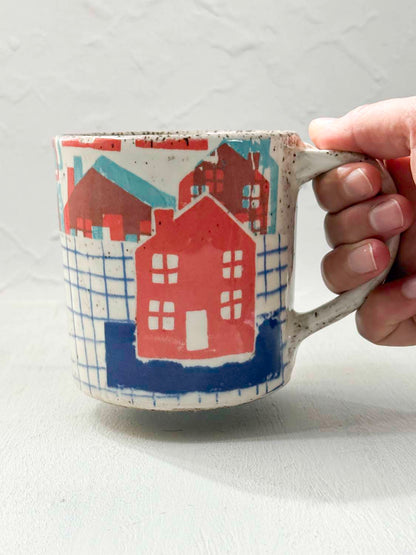 3-D Houses Mug