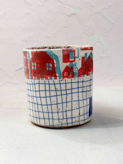 3-D Houses Mug