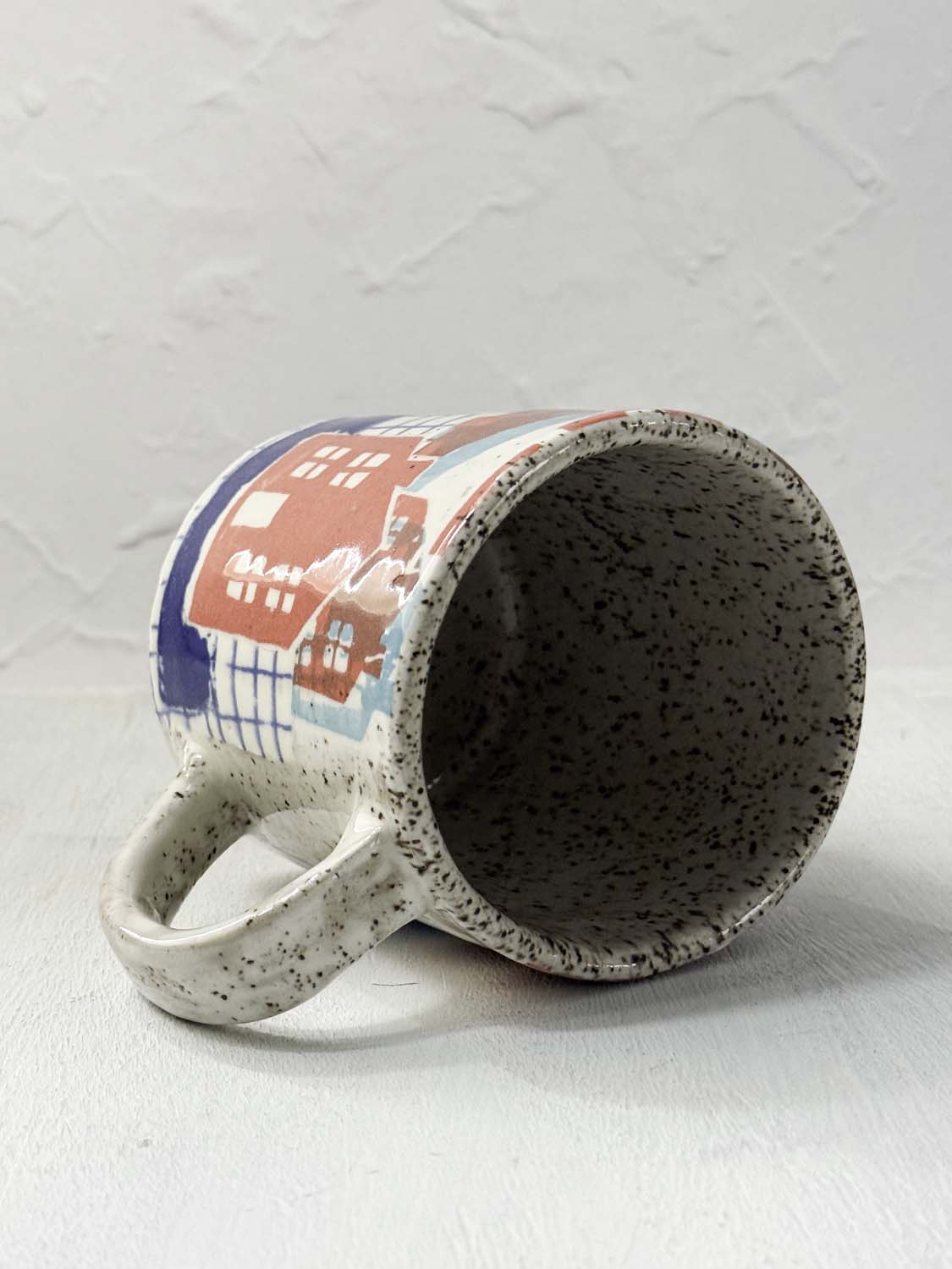 3-D Houses Mug