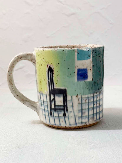 Black Chair Mug