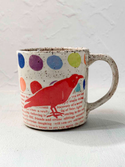 Red Bird Mug